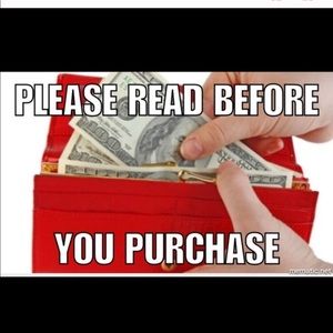 Please Read Before Buying